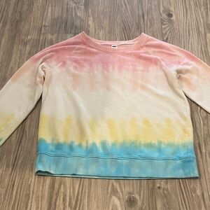Woman’s Tye Dye Old Navy Pink Crewneck